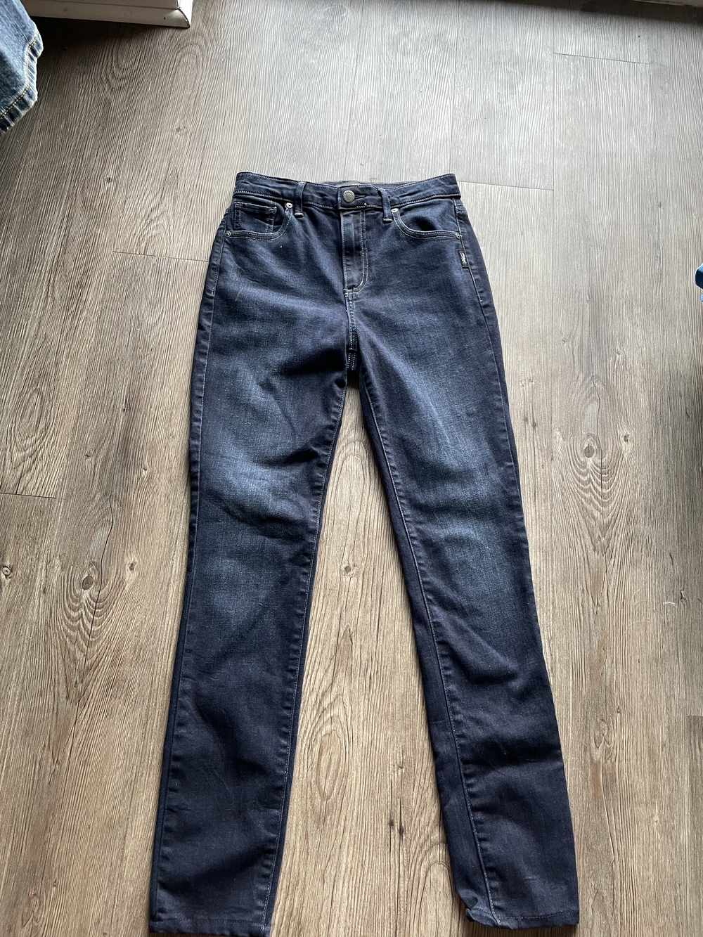 Silver Jeans Women's Dark Blue Straight Leg Jeans